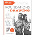 Debt-Free Art Degree: Foundations in Drawing: The Affordable Way to Learn Professional Skills - Includes Qr Codes to Online Tutorials - Paperback