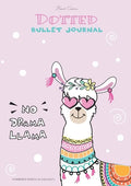 Dotted Bullet Journal - No Drama Llama: Medium A5 - 5.83X8.27 - Paperback