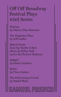 Off Off Broadway Festival Plays, 43rd Series - Paperback