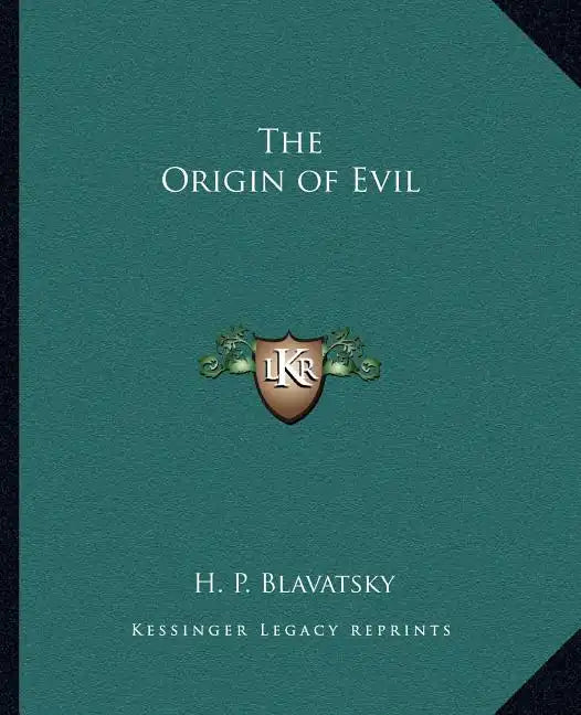 The Origin of Evil - Paperback