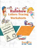 Rainbow Letters Tracing Worksheets - Paperback