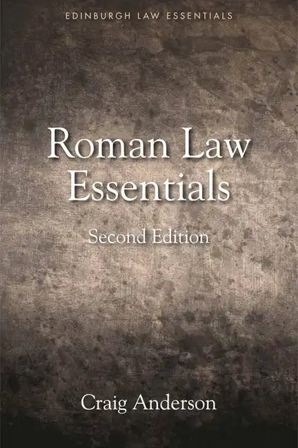 Roman Law Essentials - Paperback