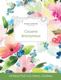 Adult Coloring Journal: Cocaine Anonymous (Mythical Illustrations, Pastel Floral) - Paperback