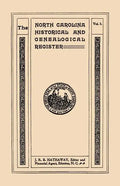 North Carolina Historical and Genealogical Register. Eleven Numbers Bound in Three Volumes. Volume Three - Paperback