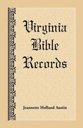 Virginia Bible Records - Paperback