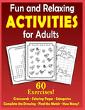 Fun and Relaxing Activities for Adults: Puzzles for People with Dementia [Large-Print] - Paperback