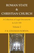 Roman State & Christian Church Volume 2 - Paperback