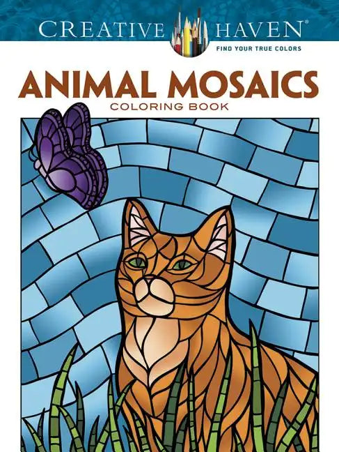 Creative Haven Animal Mosaics Coloring Book - Paperback