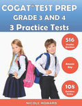 Cogat(r) Test Prep Grade 3 and 4: 2 Manuscripts, CogAT(R) Practice Book Grade 3, CogAT(R) Test Prep Grade 4, Level 9 and 10, Form 7, 516 Practice Ques - Paperback