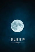 Sleep Diary - Moon - Paperback