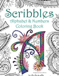 Scribbles: Alphabet and Numbers Coloring Book - Paperback