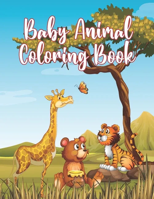 Baby Animal Coloring Book: Awesome Little Animals Coloring Book for Baby Boys and girls - Paperback