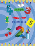 my numbers toddler coloring book: 8-11inch - 62 pages coloring book by numbers for kids ages 3-8 - Paperback