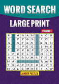 Word Search Large Print Volume 1 - Paperback