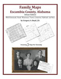 Family Maps of Escambia County, Alabama, Deluxe Edition - Paperback