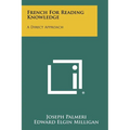 French For Reading Knowledge: A Direct Approach - Paperback