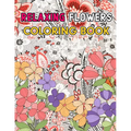 Relaxing Flowers: Coloring Book - Paperback