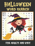 Halloween Word Search For Adults: Large Print Word Search Puzzle Book Fun For Adults And Kids - Paperback