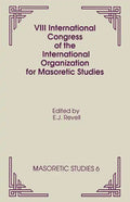 VIII International Congress of the International Organization for Masoretic Studies - Paperback