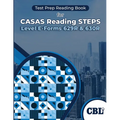 Test Prep Reading Book for CASAS Reading STEPS Level E-Forms 629R & 630R - Paperback