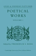 Poetical Works: Volume 1 - Paperback
