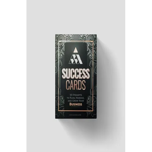 Success Cards: 101 Prompts to Plan, Manage, & Grow Your Business - Hardcover