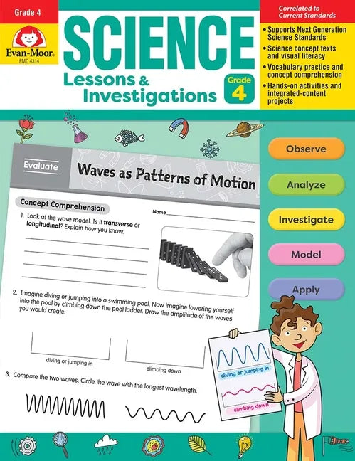 Science Lessons and Investigations, Grade 4 Teacher Resource - Paperback