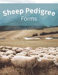 Sheep Pedigree Forms: Keep Records of your Herd's Bloodlines with 40 Easy-to-Use Three Generation Pedigree Templates: Just Fill in the Infor - Paperback