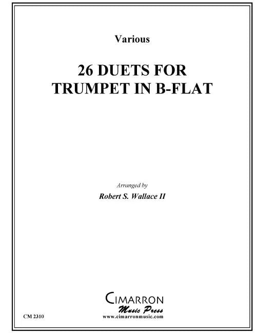 26 Duets for Trumpets in B-Flat - Paperback