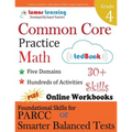 Common Core Practice - Grade 4 Math: Workbooks to Prepare for the Parcc or Smarter Balanced Test - Paperback
