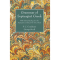 Grammar of Septuagint Greek - Paperback