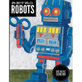 Retro Robots: Robot & Space Coloring Book: Robot Coloring Book, Space Coloring Book, Sci-Fi Coloring Book - Paperback