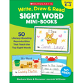 Write, Draw & Read Sight Word Mini-Books: 50 Reproducibles That Teach the Top Sight Words - Paperback
