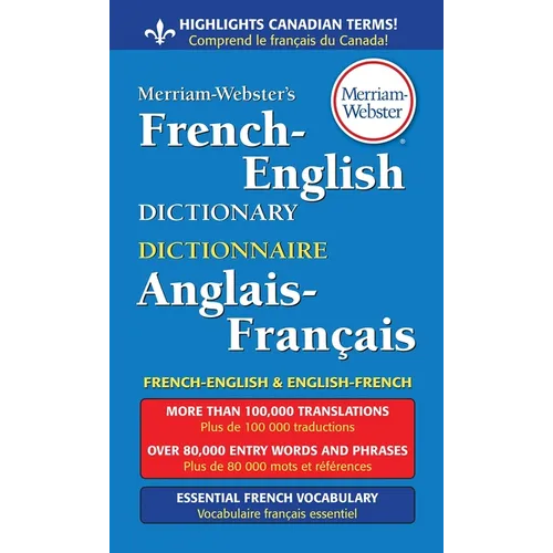 Merriam-Webster's French-English Dictionary - Mass Market Paperbound