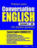 Preston Lee's Conversation English For Korean Speakers Lesson 1 - 40 - Paperback