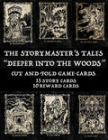The Storymaster's Tales Deeper into the Woods: Cut and Fold Game-cards - Paperback