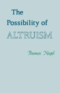 The Possibility of Altruism - Paperback