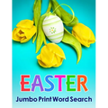 Easter Jumbo Print Word Search - Paperback