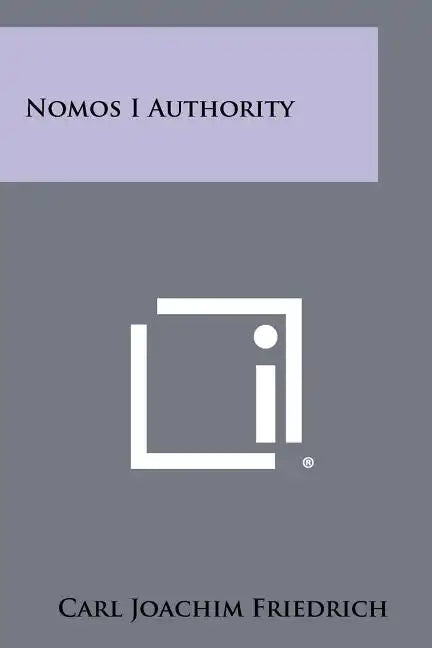 Nomos I Authority - Paperback