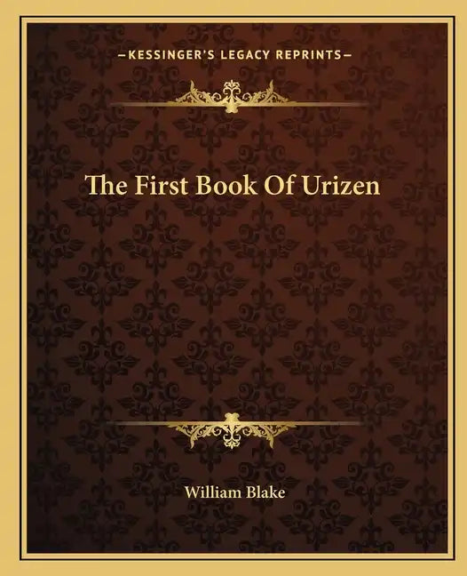 The First Book of Urizen - Paperback