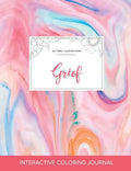 Adult Coloring Journal: Grief (Butterfly Illustrations, Bubblegum) - Paperback