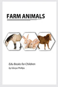 Farm Animals: Montessori real Farm Animals book, bits of intelligence for baby and toddler, children's book, learning resources - Paperback