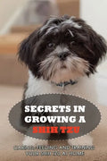 Secrets In Growing A Shih Tzu: Caring, Feeding And Training Your Shih Tzu At Home: Tips For Shih Tzu Owners - Paperback