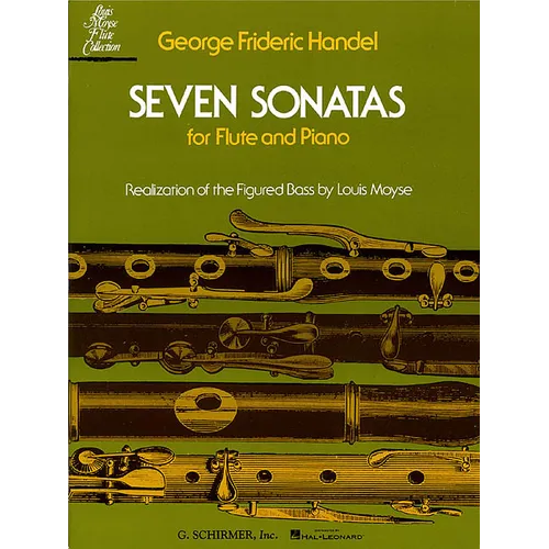 Seven Sonatas: For Flute & Piano - Paperback