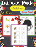 Cut and Paste Activity Book for Toddlers: scissors skills activity book for kids - Paperback