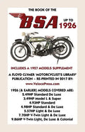 Book of the BSA Up to 1926 - Includes a 1927 Models Supplement - Paperback