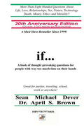 If...a Book of Thought Provoking Questions for People with Way Too Much Time on Their Hands: 20th Anniversary Edition - Paperback
