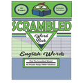 Scrambled Word Book: 80 Puzzle Pages With Solutions - Paperback