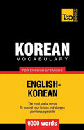 Korean vocabulary for English speakers - 9000 words - Paperback