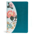 The CSB Study Bible for Women, Teal/Sage Leathertouch, Indexed - Imitation Leather
